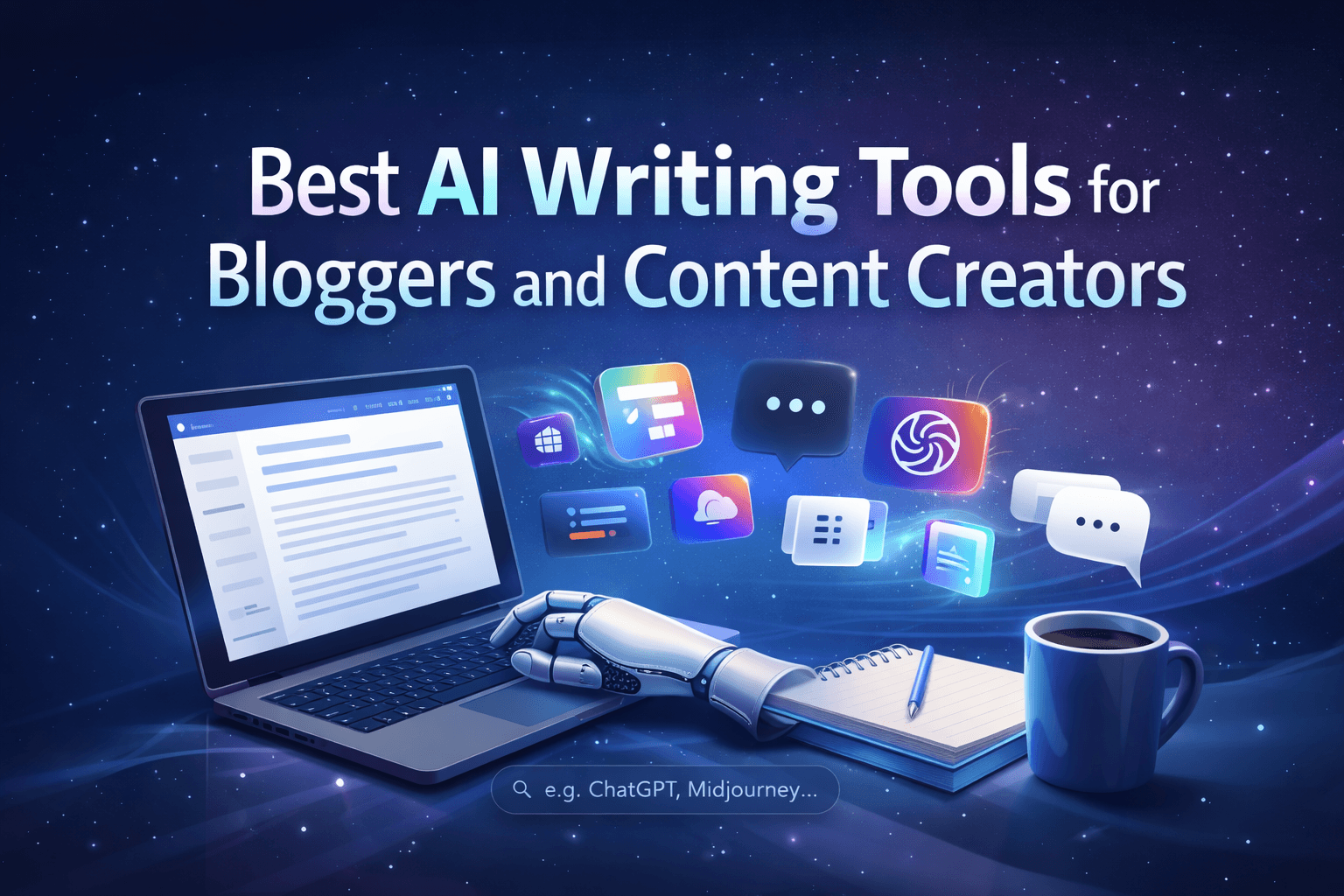 Best AI Writing Tools for Bloggers and Content Creators